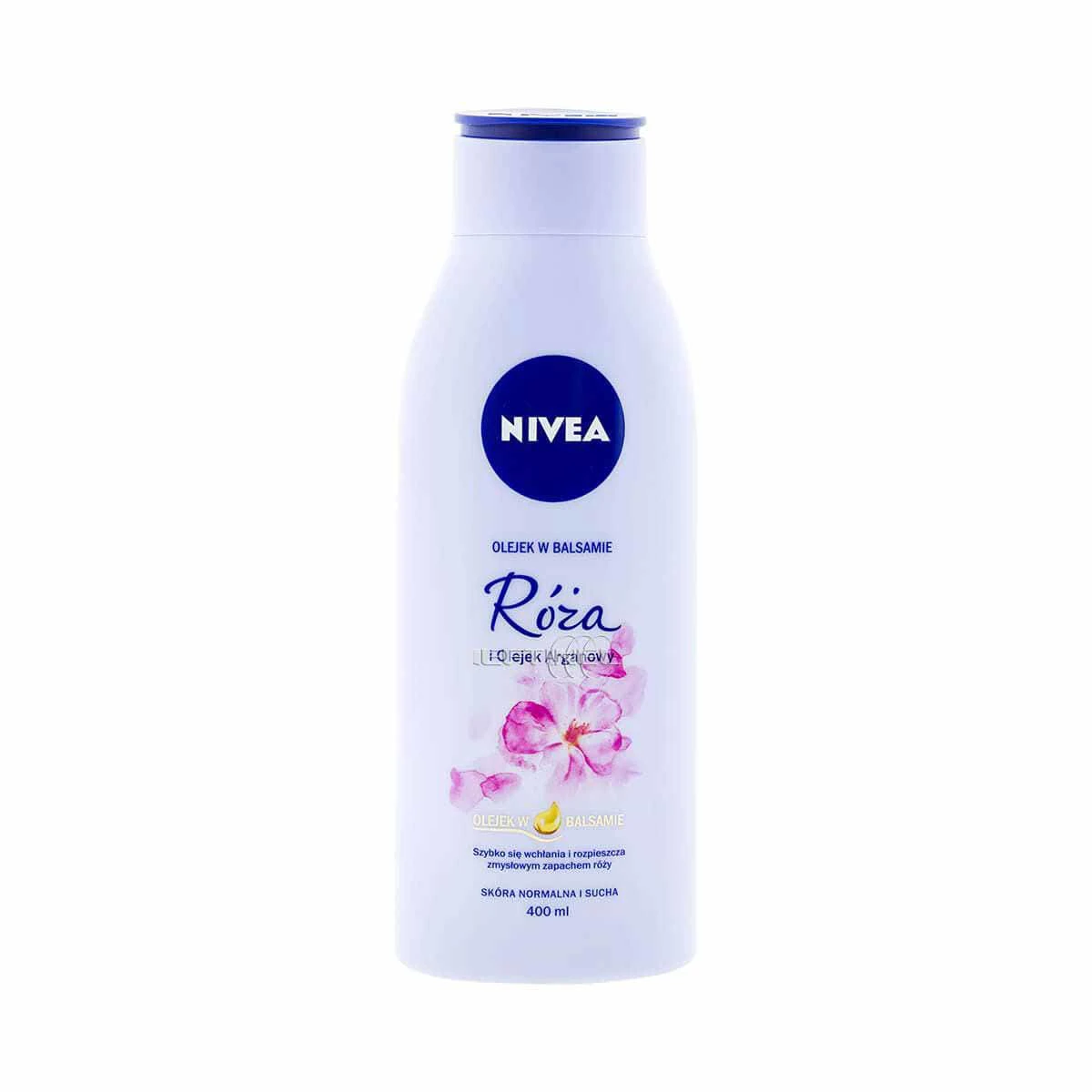 لوسیون بدن نیوآ Nivea با عصاره گل رز و روغن آرگان حجم 400 میل