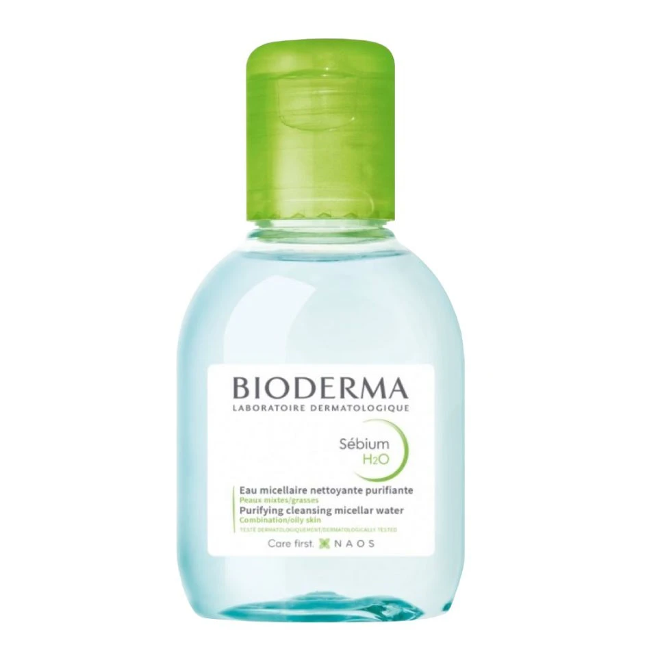 میسلار واتر BIODERMA H2O مناسب برای پوست چرب و مستعد آکنه حجم 100 میلی