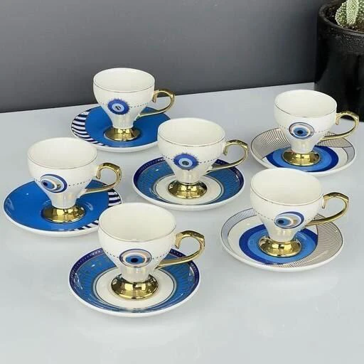 ست قهوه خوری 12 پارچه ترک کد KAL-0172 - ارس شاپینگ