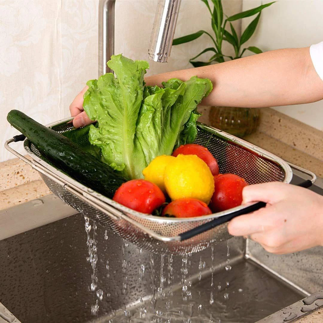 سبد سینک ظرفشویی استیل وارداتی - ارس شاپینگ