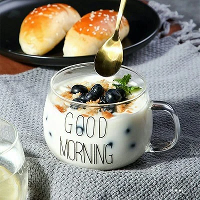 ماگ GOOD MORNING دسته دار وارداتی کد VT-743 - ارس شاپینگ