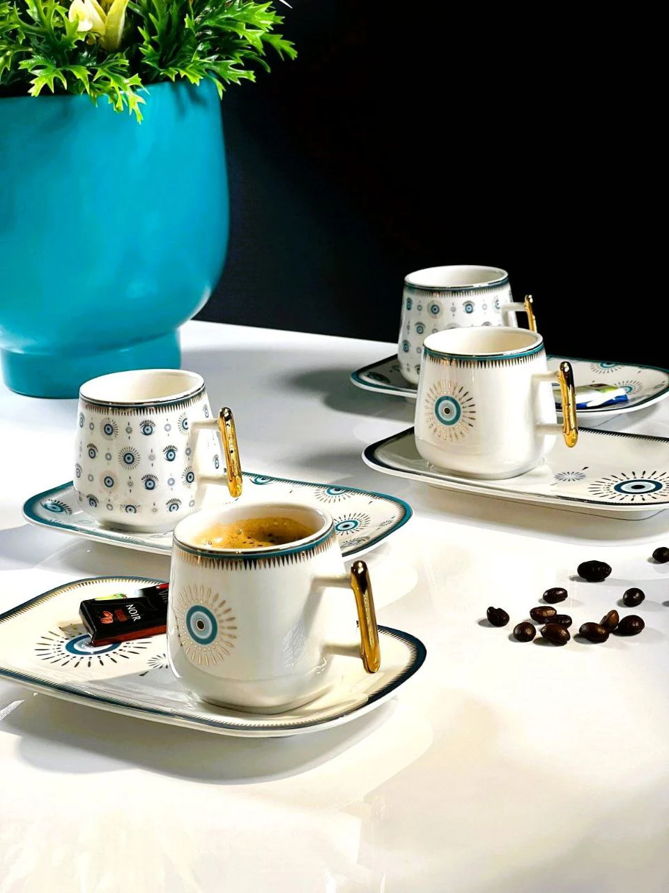 ست قهوه خوری 12 پارچه ترک کد KAL-5481 - ارس شاپینگ