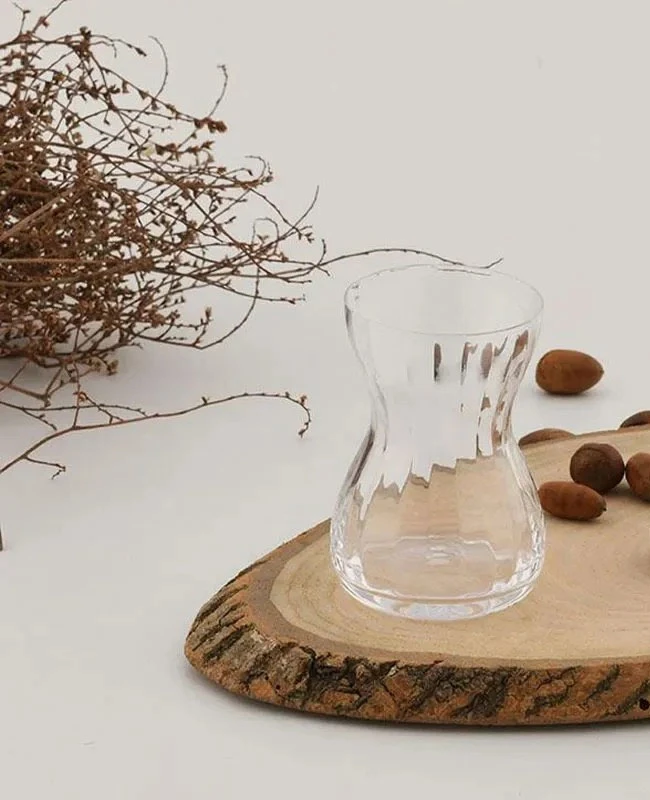 استکان کمرباریک کریستال تراشدار پاشاباغچه PASABAHCE - فروشگاه هپسی وار