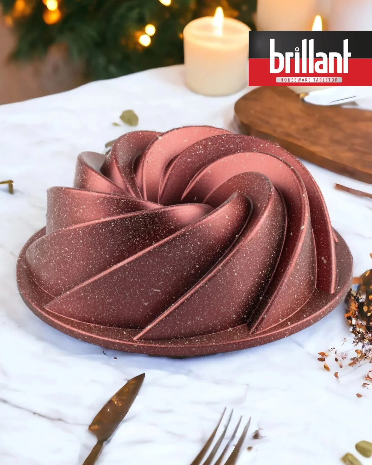 قالب کیک مدل avior برند brillant - فروشگاه هپسی وار