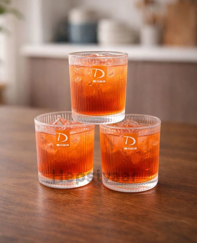 نیم لیوان شیاردار دلی گلس Deli Glass | هپسی وار