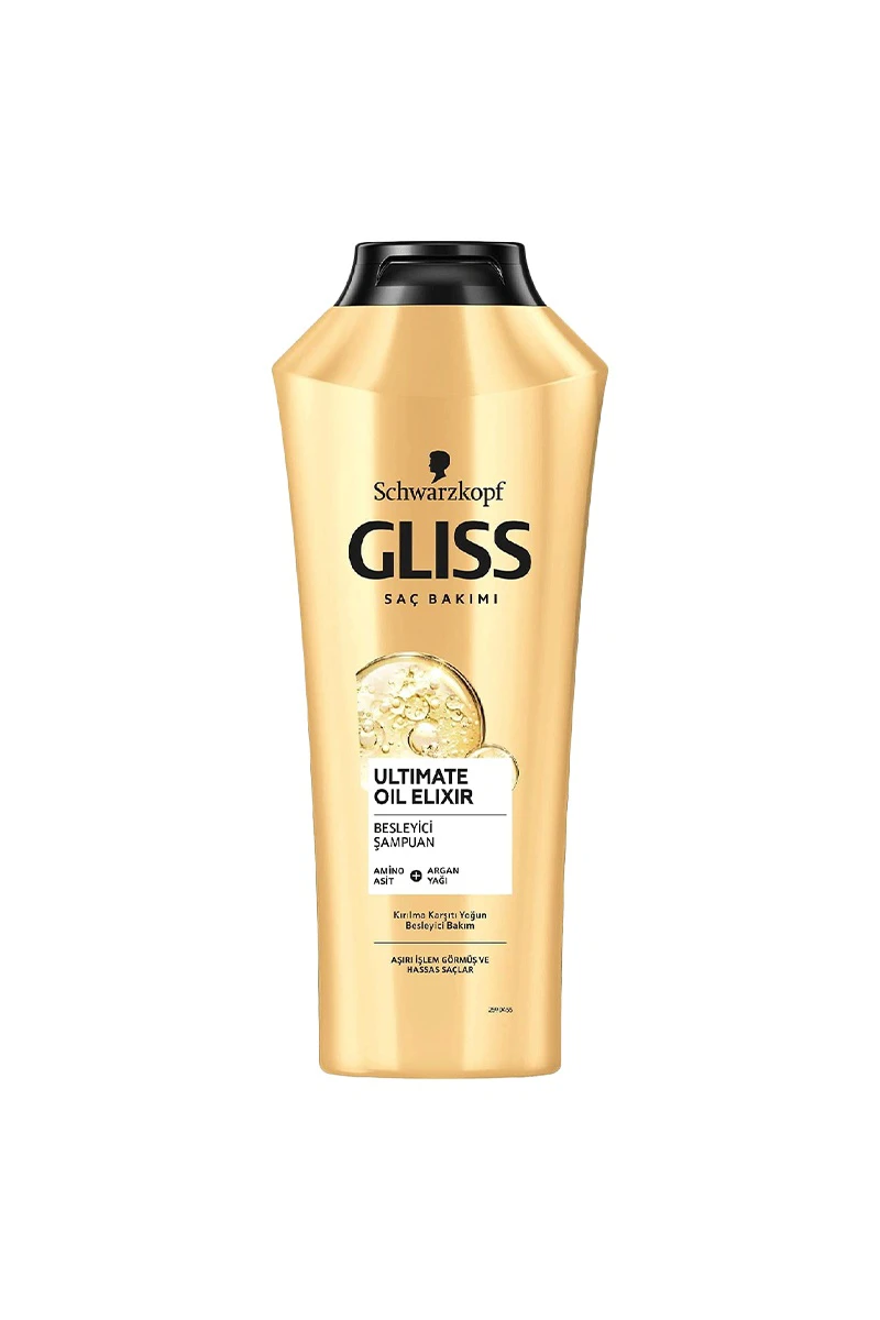 شامپو گلیس Gliss نغذیه کننده مو مدل Ultimate Oil Elixir حجم 500 میل - فروشگاه هپسی وار