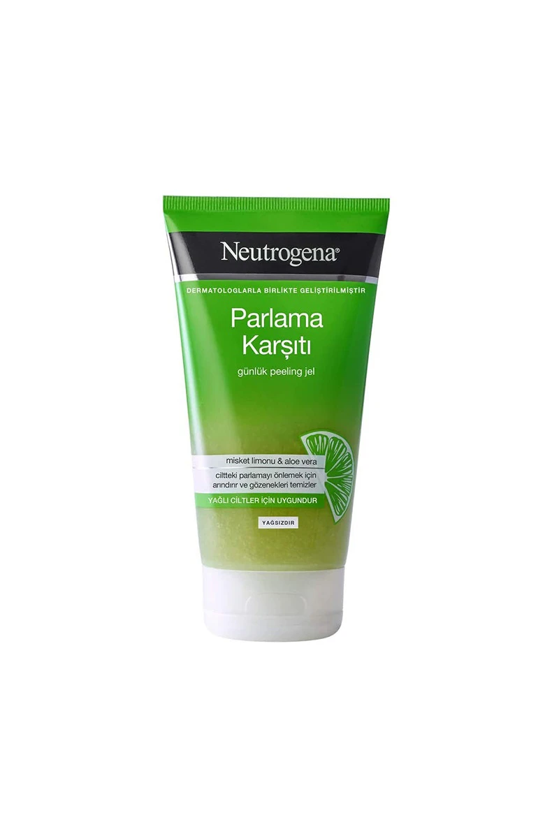 ژل اسکراب لایه بردار نوتروژینا neutrogena مدل parlama karsiti حجم 150 میل - فروشگاه هپسی وار