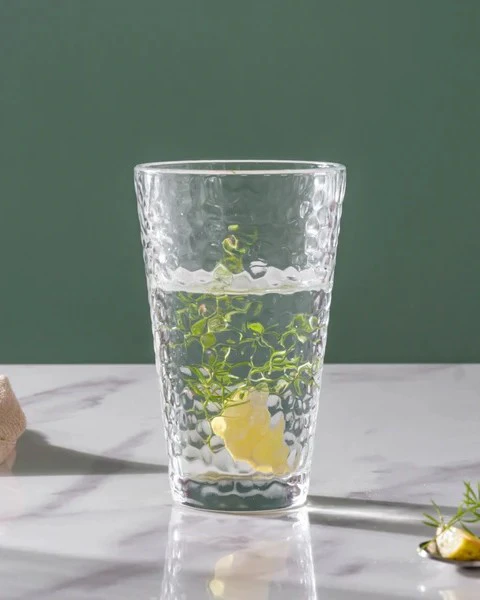 لیوان بلند مدل پولکی دلی گلس deli glass - فروشگاه هپسی وار