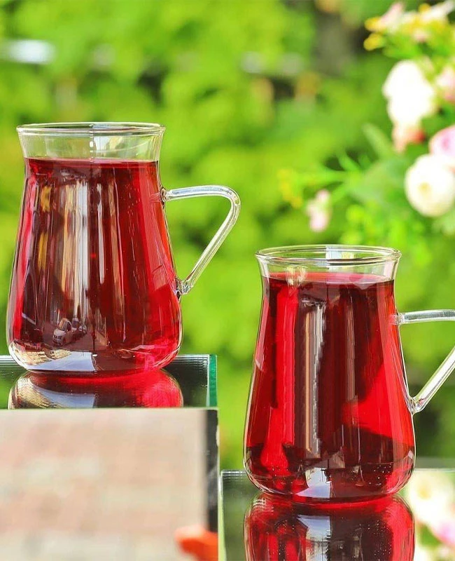 فنجان پیرکس آنتی شوک دسته مثلثی - فروشگاه هپسی وار