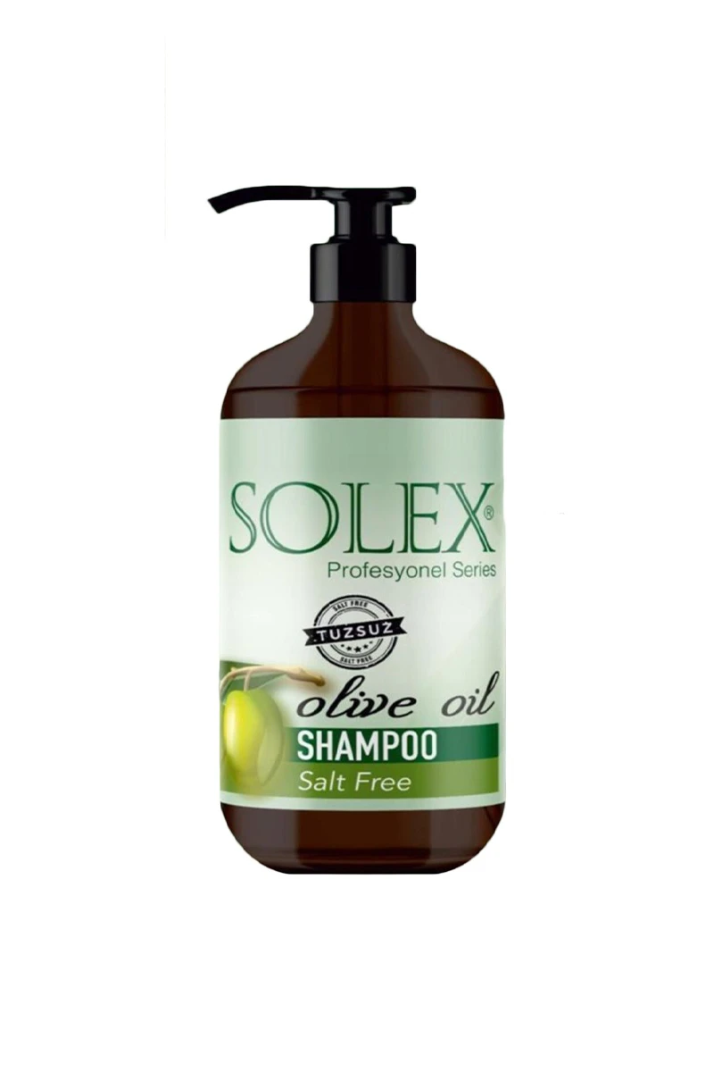 شامپو سولکس Solex بدون نمک مدل Olive Oil حجم 1000 میل - فروشگاه هپسی وار