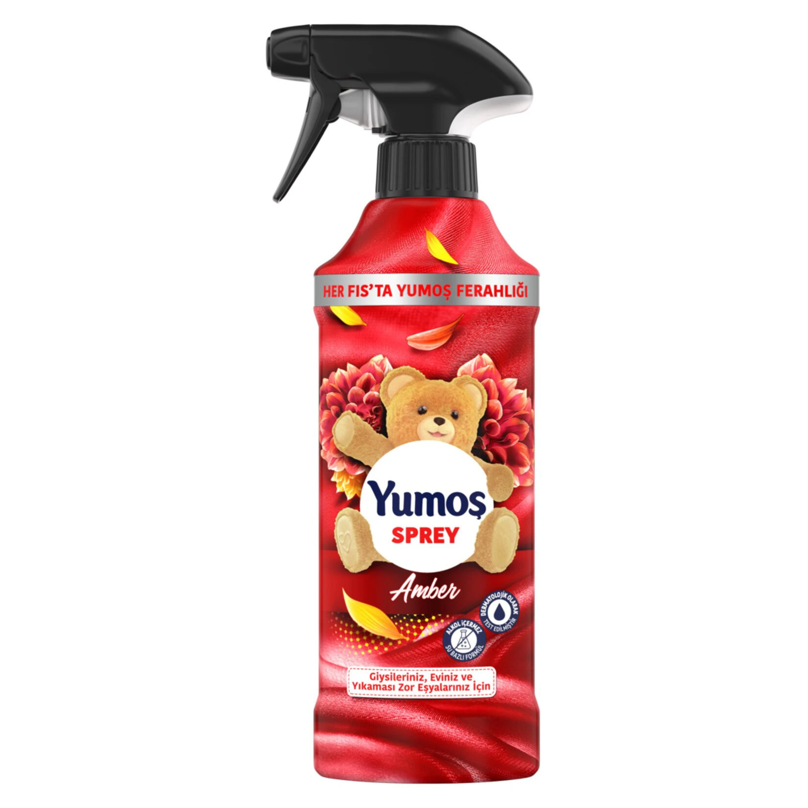 اسپری خوشبو کننده هوای یوموشYumoş با رایحه کهربا حجم 450میل