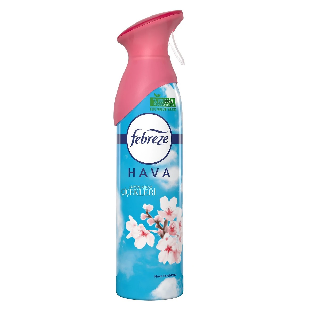 اسپری خوشبو کننده فبرز با رایحه گل های ژاپنی مدل febreze hava japon kiraz cicekleri حجم 300 میل | ارس رخ