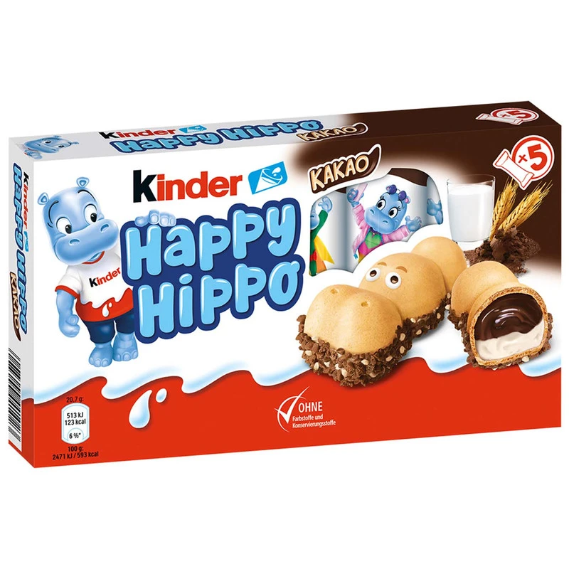 بیسکویت شکلات هپی هیپو کیندر Kinder بسته 5 عددی (کپی) (کپی) | ارس رخ