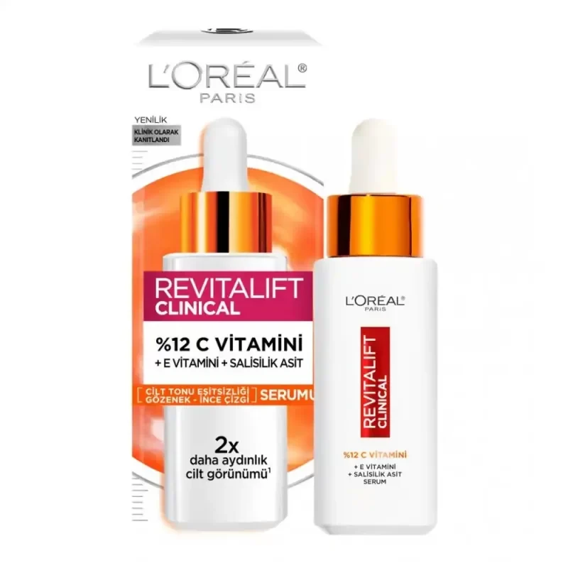 سرم ویتامین سی 12 درصد لورال LOREAL مدل REVITALIFT CLINIcal حجم 30 میل | ارس رخ
