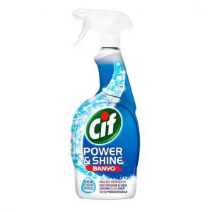 اسپری جرم گیر آبی جیف مدل power q shine banyo حجم 750 میل | ارس رخ