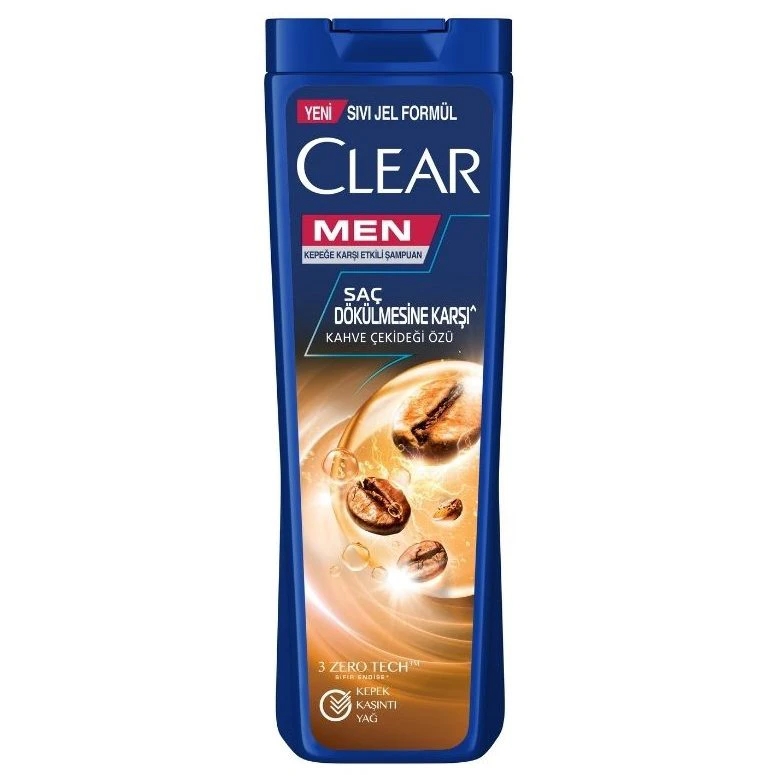 شامپو ضدشوره و ضد ریزش قهوه کلیر Clear حجم 350 میل | ارس رخ