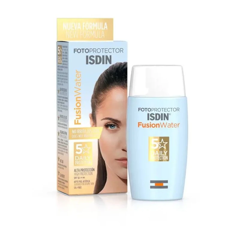 ضد افتاب بی رنگ ازدین spf 50 مدل fusion water 5 daily | ارس رخ