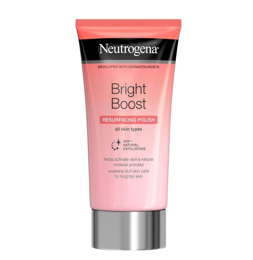 ژل اسکراب روشن کننده و ضد لک Neutrogena مدل Bright boost حجم 75 میل | ارس رخ