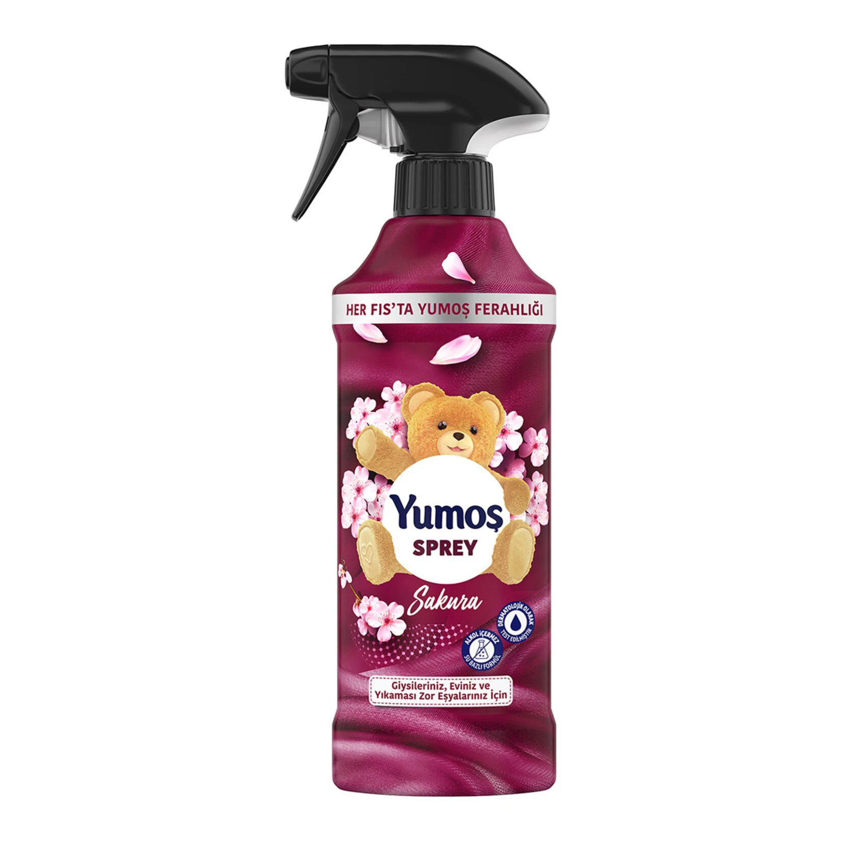 اسپری خوشبو کننده هوای یوموشYumoş با رایحه ساکورا حجم 450میل
