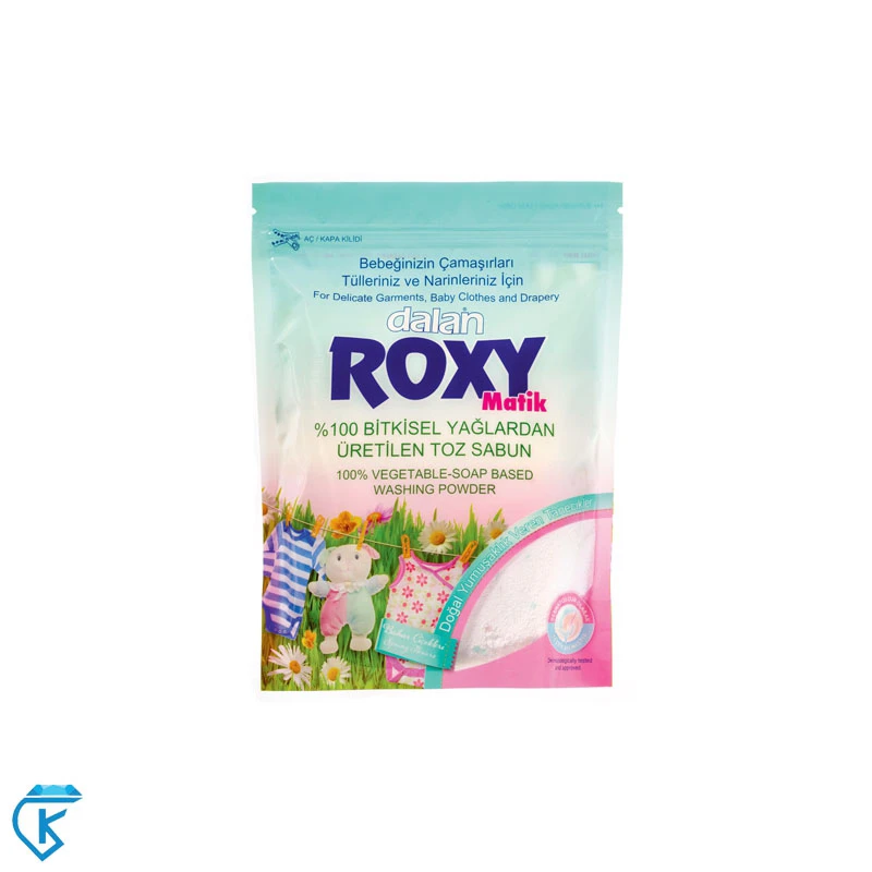 پودر صابون شستشوی لباس کودک Roxy با رایحه گل رز | ارس رخ