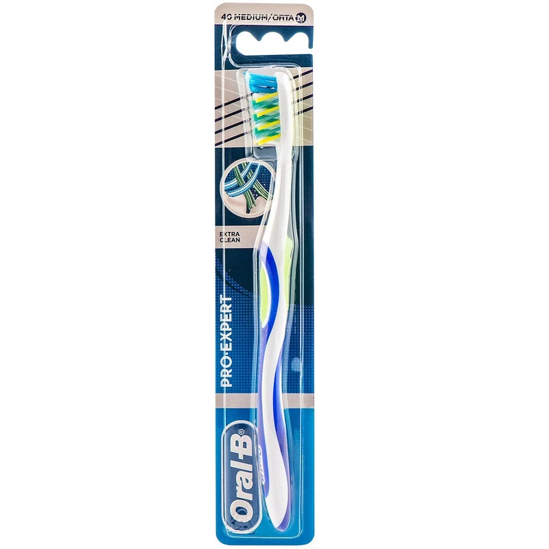 مسواک اورال بی oral b مدل pro expert extra clean وزن 150 گرم | ارس رخ