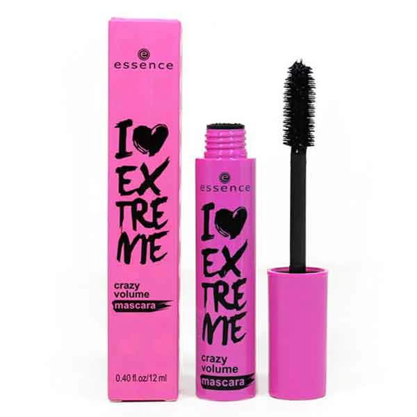 ریمل حجم دهنده اصل اسنس صورتی مدل essence love extreme crazy volume mascara حجم 12 میل | ارس رخ