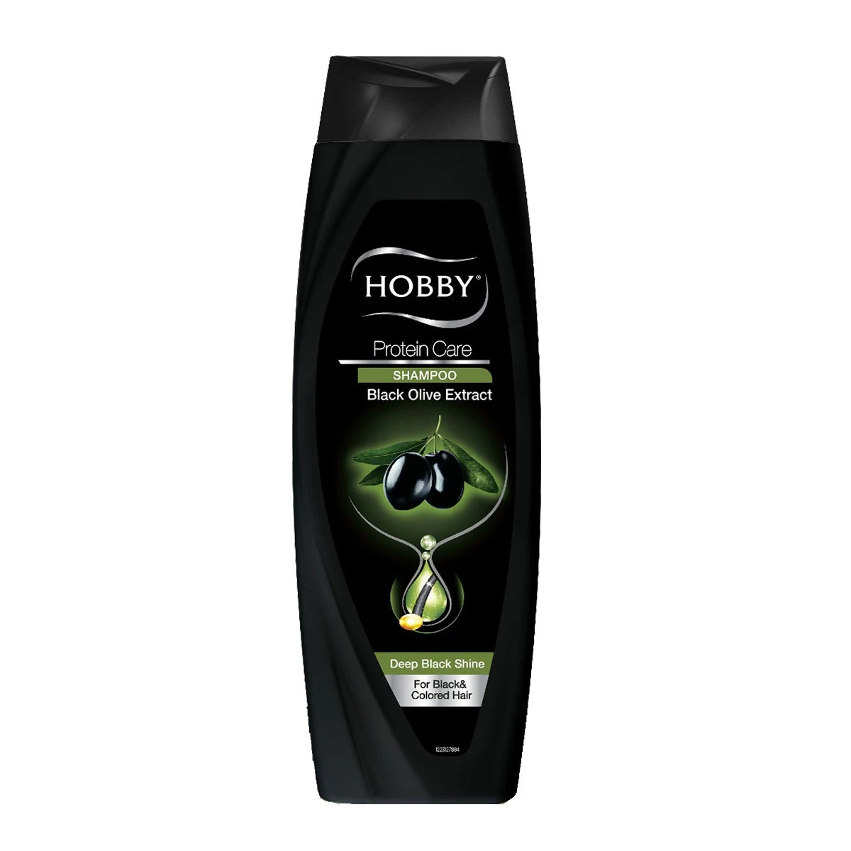 شامپو سر هوبی HOBBY مناسب موهای مشکی و رنگ شده حجم 600 میل
