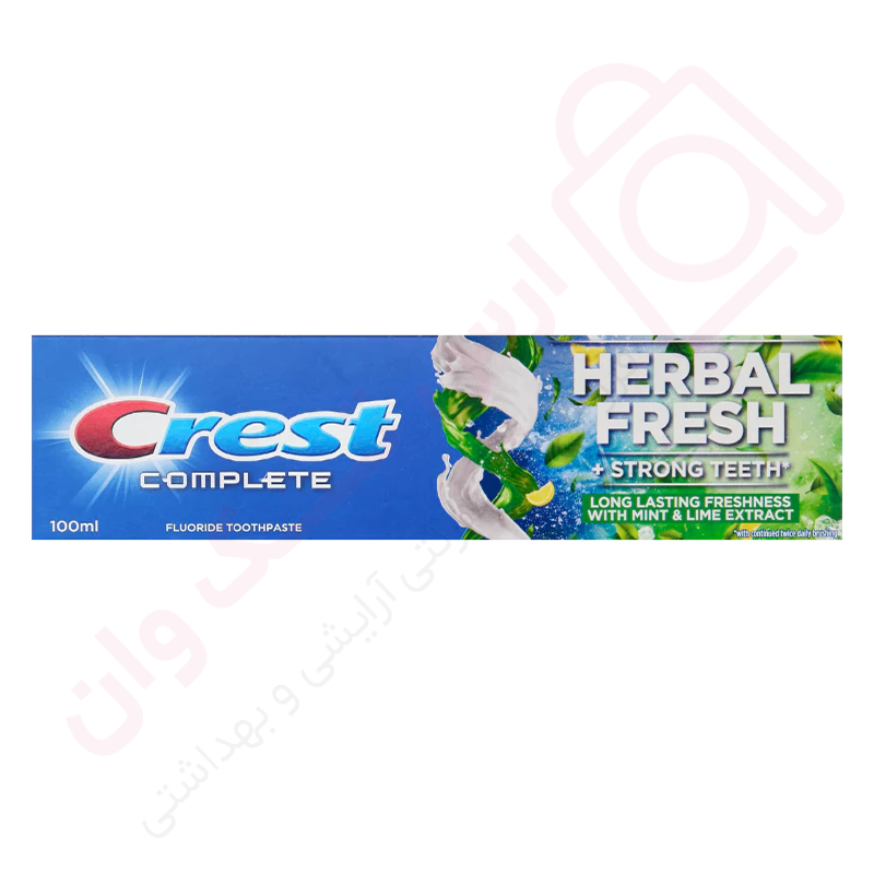 خمیردندان کرست مدل HERBAL FRESH حجم 100 میل - ارس تک وان
