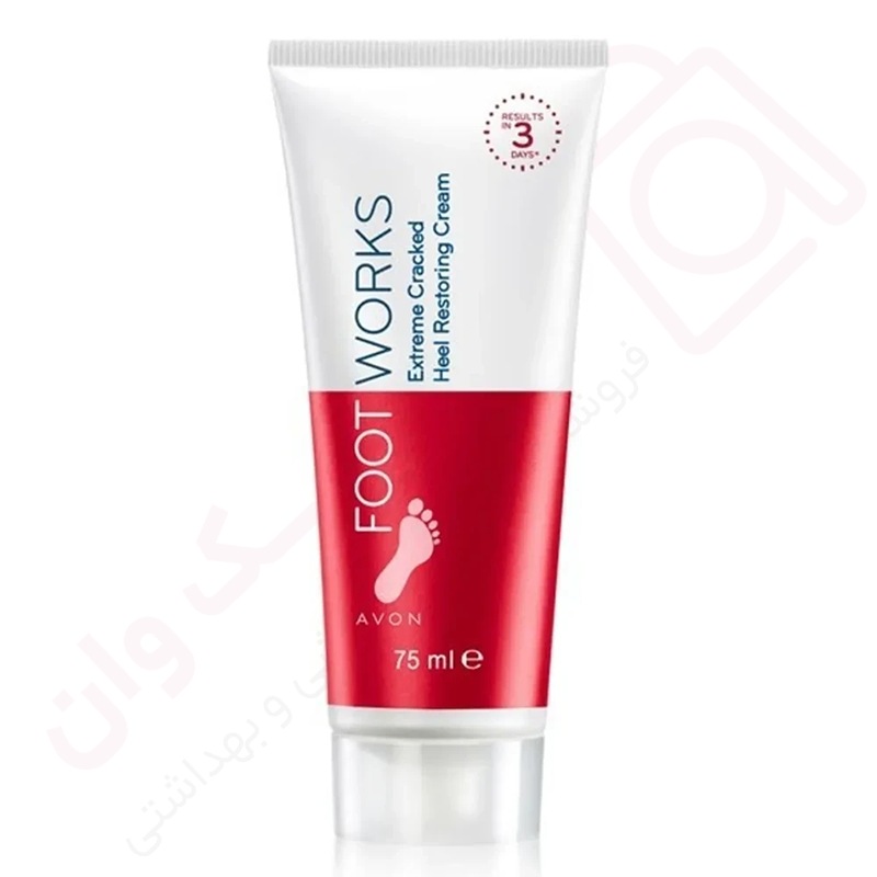 کرم ترک پا آون مدل foot works حجم 75 میل - ارس تک وان