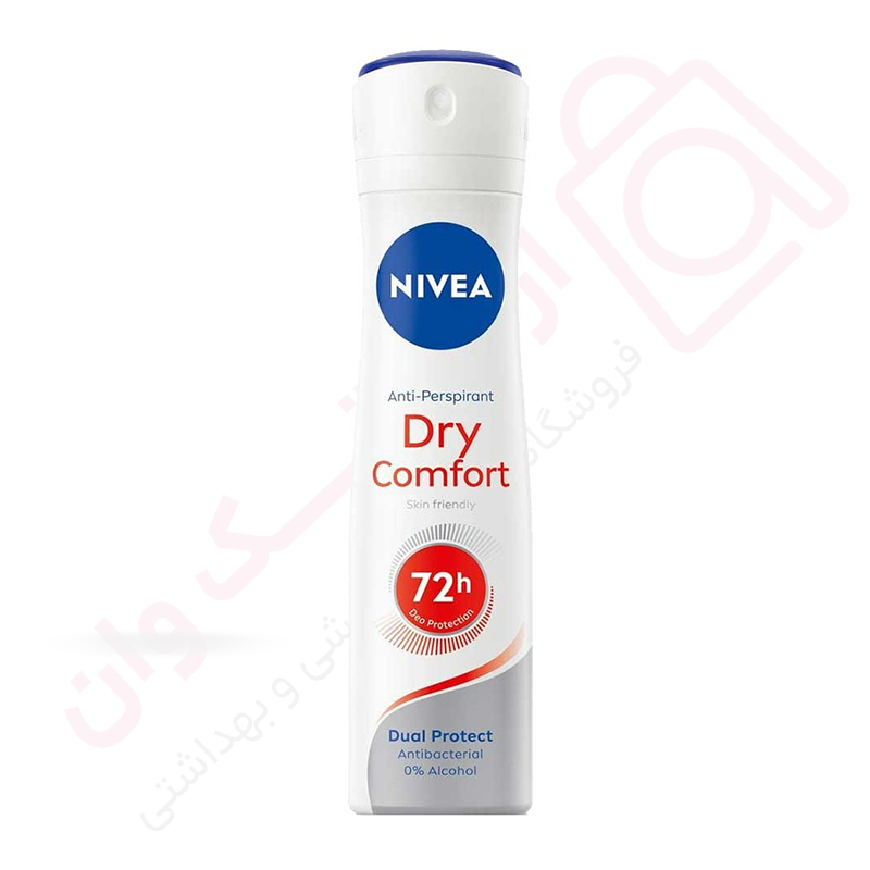 اسپری ضد تعریق زنانه نیوا مدل Dry Comfort حجم 200 میل - ارس تک وان