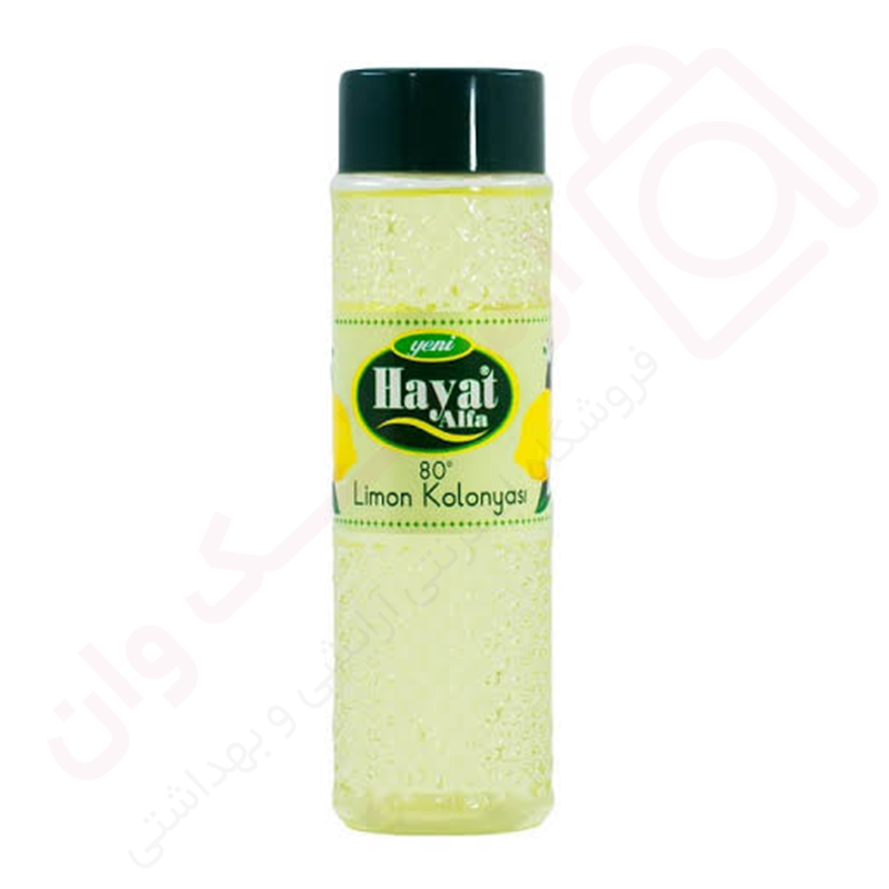 محلول ضد عفونی کننده دست hayat alfa رایحه لیمو حجم 400 میل - ارس تک وان