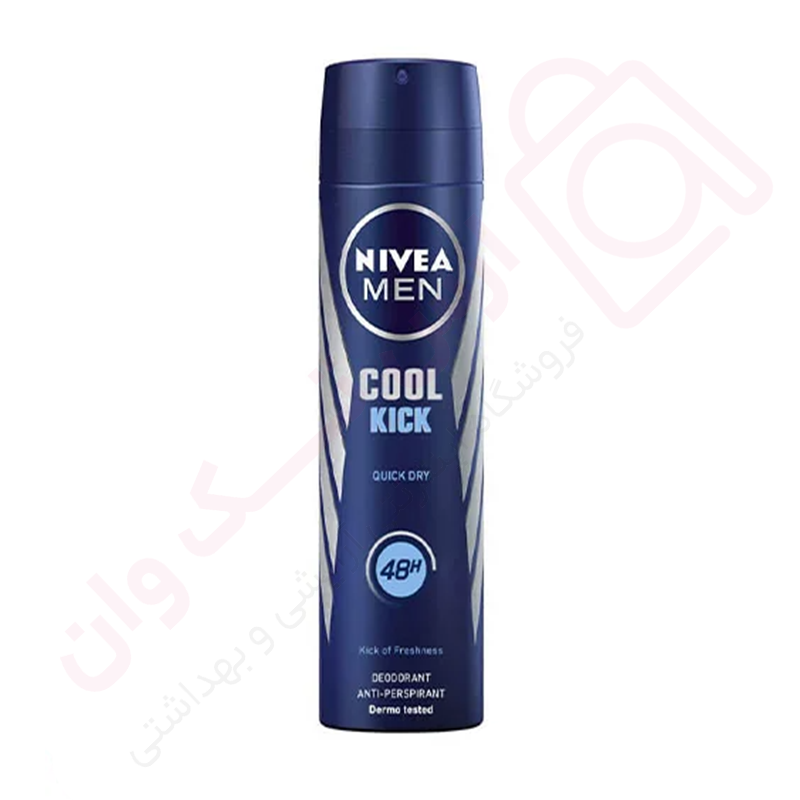 اسپری ضد تعریق مردانه نیوا مدل cool kick حجم 200 میل - ارس تک وان