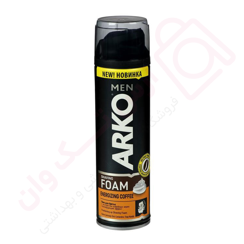فوم اصلاح آرکو مدل Energizing Coffee حجم 200 میل - ارس تک وان