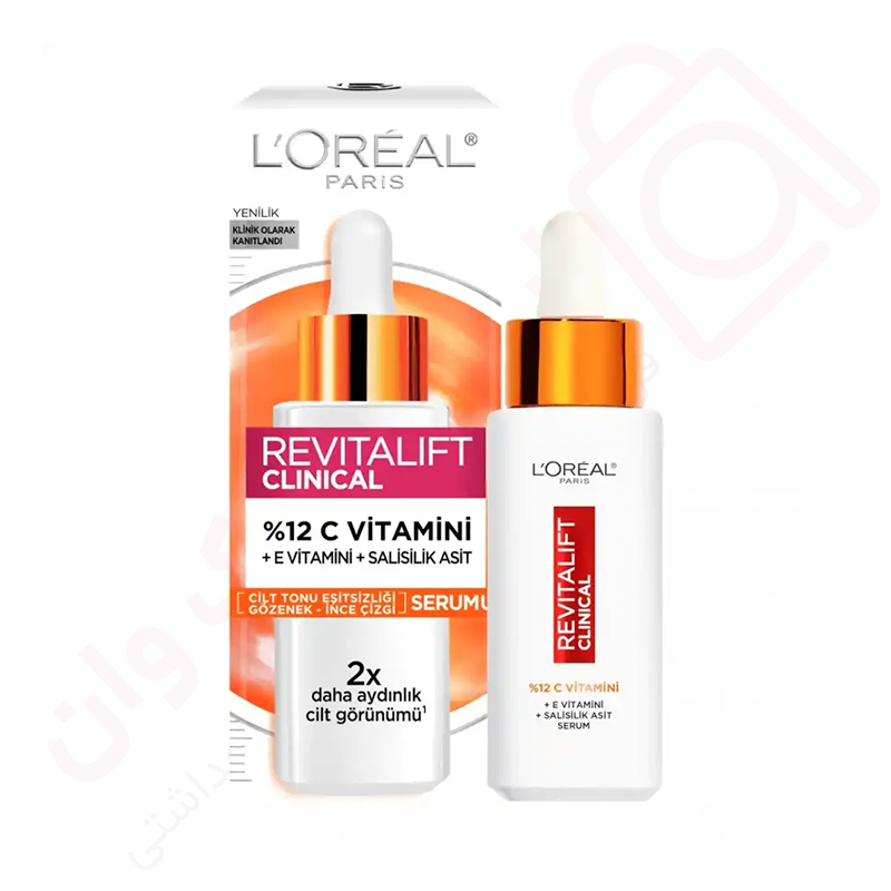 سرم ویتامین سی 12 درصد لورال مدل Revitalift Clinical حجم 30 میل - ارس تک وان