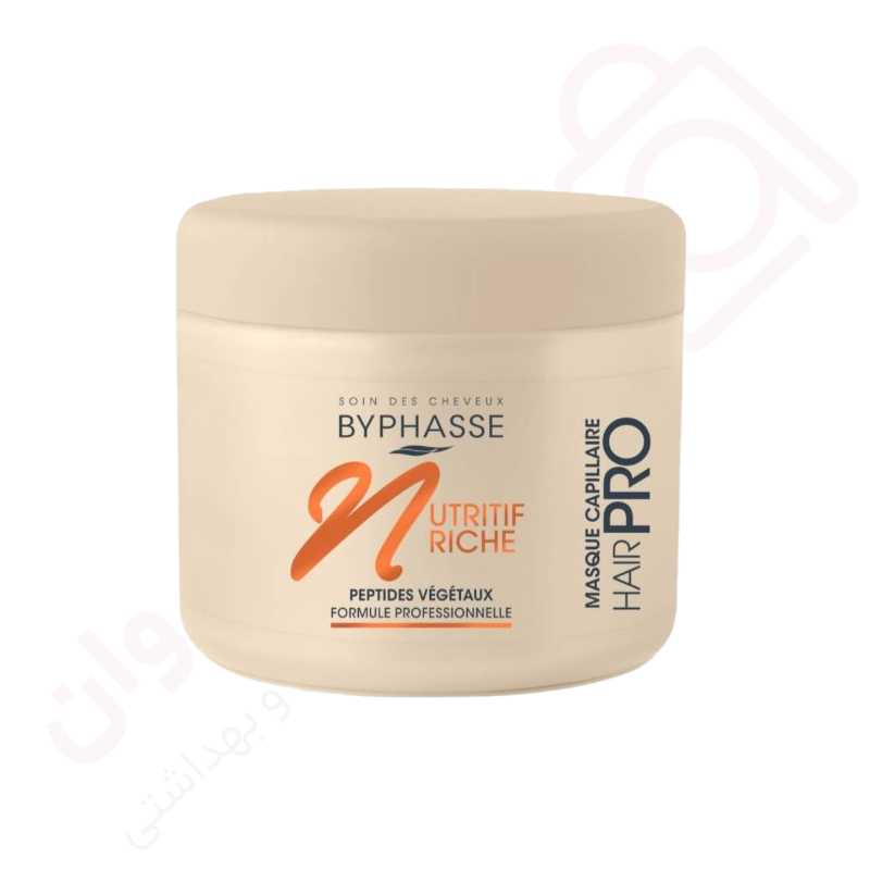 ماسک مو بایفاس مدل NUTRITIF RICHE مناسب موهای خشک و آسیب دیده حجم 750 میل - ارس تک وان