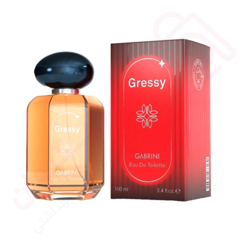 ادکلن زنانه گابرینی مدل Gressy حجم 100 میل - ارس تک وان
