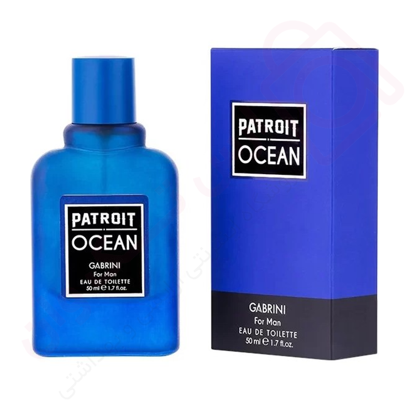 ادکلن گابرینی مدل patroit ocean حجم 50 میل - ارس تک وان