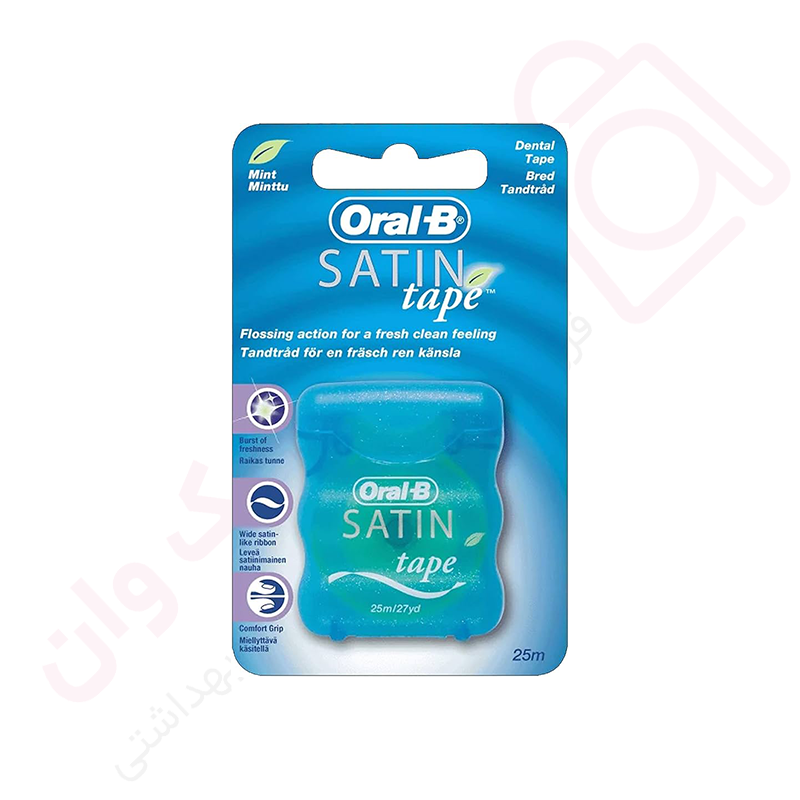 نخ دندان اورال بی مدل satin tape - ارس تک وان