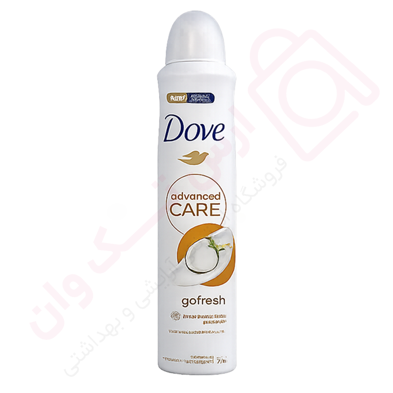 اسپری ضد تعریق داو UK مدل Go fresh رایحه نارگیل حجم 250 میل - ارس تک وان