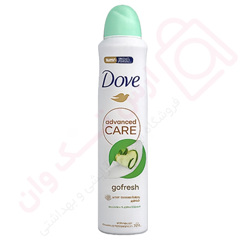 اسپری ضد تعریق داو UK مدل Go fresh رایحه خیار حجم 250 میل - ارس تک وان