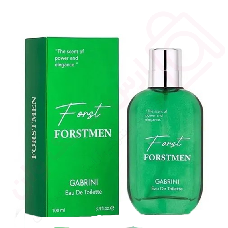 ادکلن مردانه گابرینی مدل Forstmen سبز حجم 100 میل - ارس تک وان