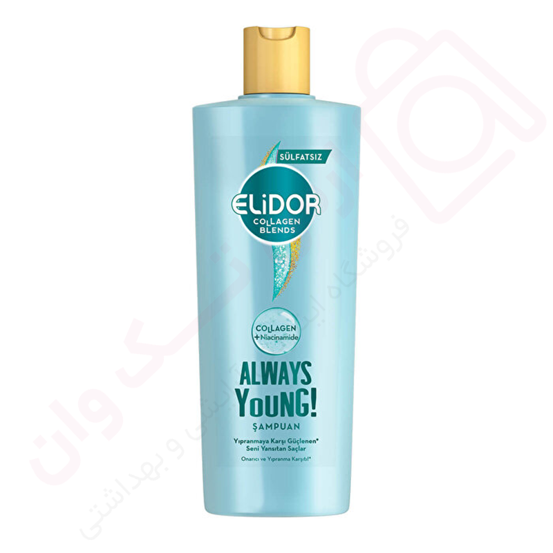 شامپو الیدور فری سولفات مدل always young حجم 350 میل - ارس تک وان