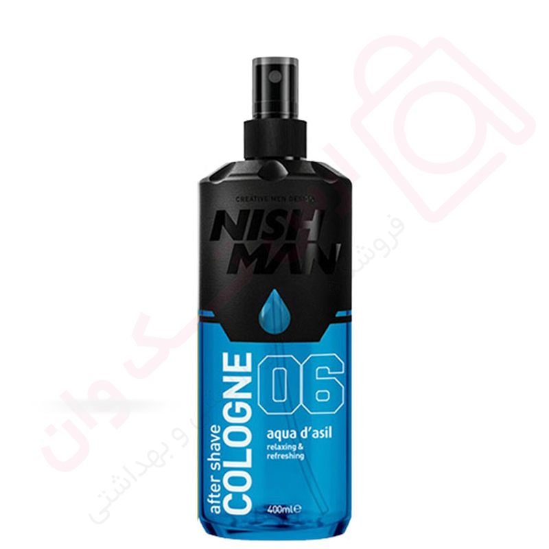 افتر شیو نیشمن مدل Aqua Dasil شماره 06 حجم 400 میل - ارس تک وان