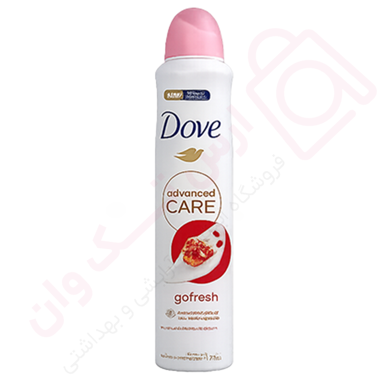 اسپری ضد تعریق داو UK مدل Go fresh رایحه انار حجم 250 میل - ارس تک وان