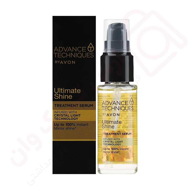 سرم مو آون مدل Ultimate Shine درخشان کننده و ضد وز حجم 30 میل - ارس تک وان