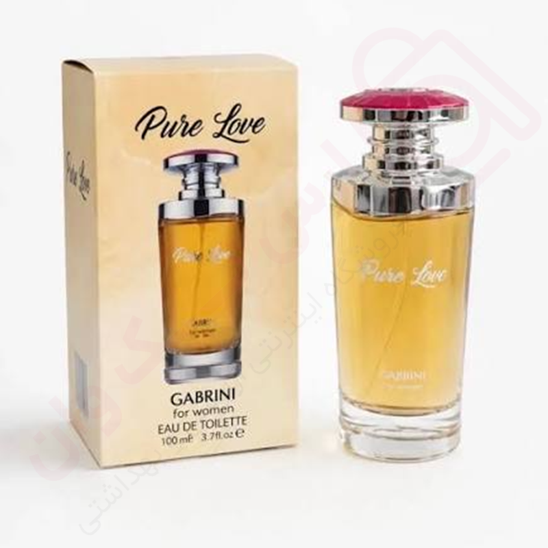 ادکلن زنانه گابرینی مدل Pure Love حجم 100 میل - ارس تک وان