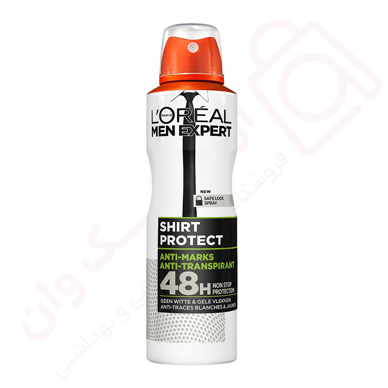 اسپری ضد تعریق مدل shirt protect لورال حجم 250 میل - ارس تک وان