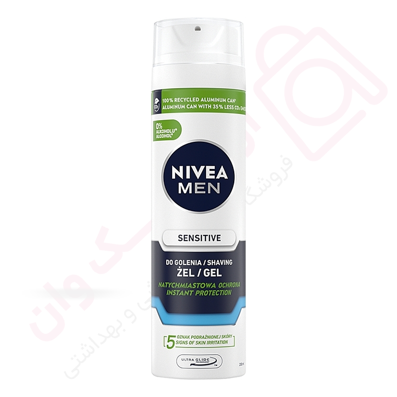 ژل اصلاح نیوا Sensitive حجم 200 میل - ارس تک وان