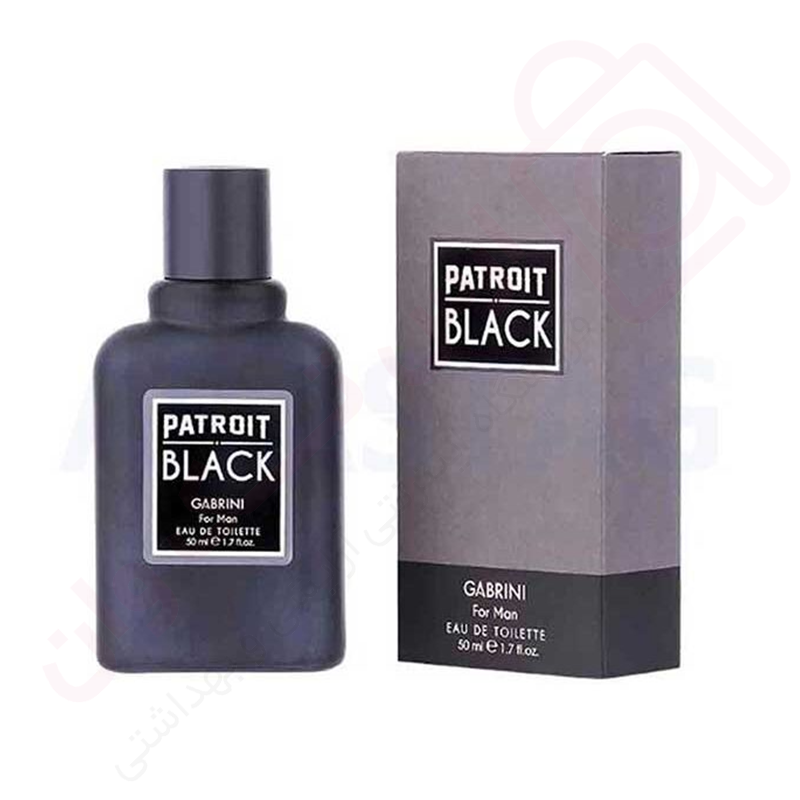 ادکلن مردانه گابرینی مدل Patroit Black حجم 50 میل - ارس تک وان
