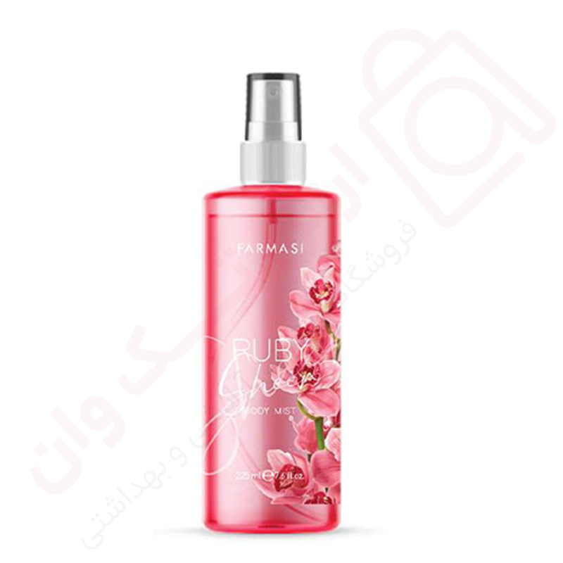 بادی میست مدل ruby sheer فارماسی حجم 225 میل - ارس تک وان